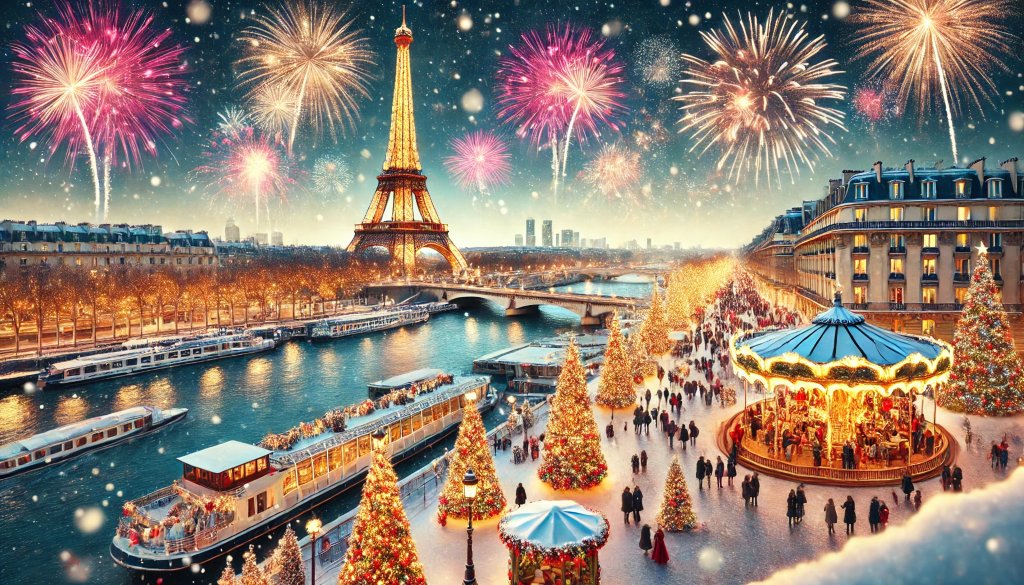 Weihnachten und Silvester in Paris